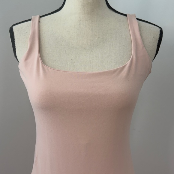 REVOLVE Susana Monaco Blush Pink Bodycon Scoop Neck Maxi Dress. Sm - Picture 3 of 12